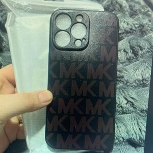 Michael Kors Black Phone Case